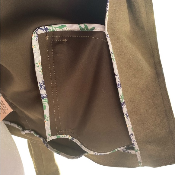 Philosophy Olive Leather Jacket - Picture 6 of 8